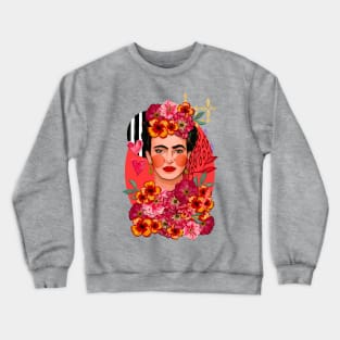 Frida Bouquet Crewneck Sweatshirt